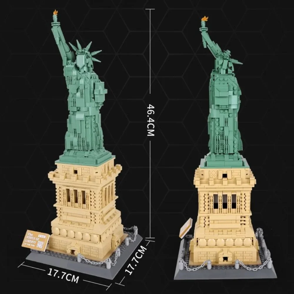 Model Kit Vespa - Cute Version Statue Of Liberty Of