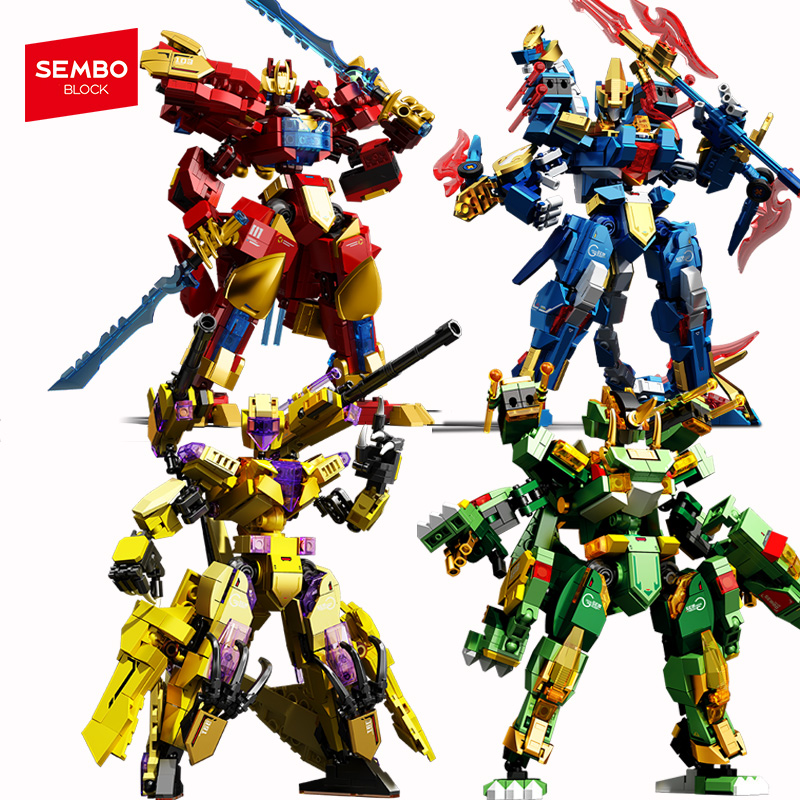 Model Kit Wukong - SEMBO BLOCK Mecha Series Building Blocks