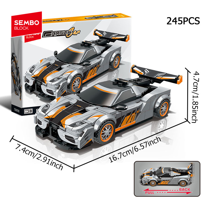 SEMBO BLOCK Famous Car Series  - Model Kit Wukong ulasan dan harga
