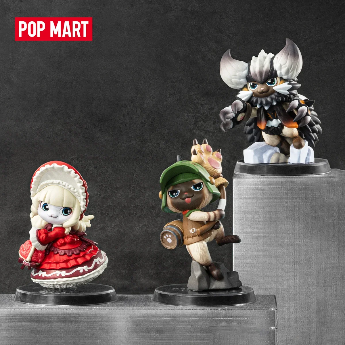 POP MART Monster Hunter Palico - Model Kit Eva ulasan dan harga