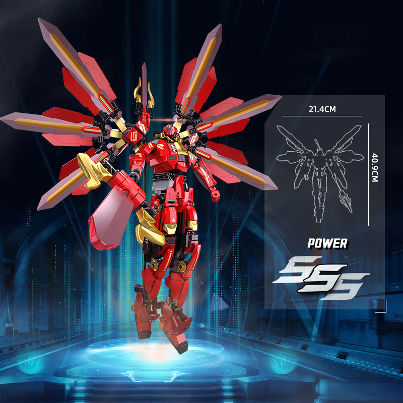MOC Building Blocks Mecha Toys - Model Kit Wukong ulasan dan harga