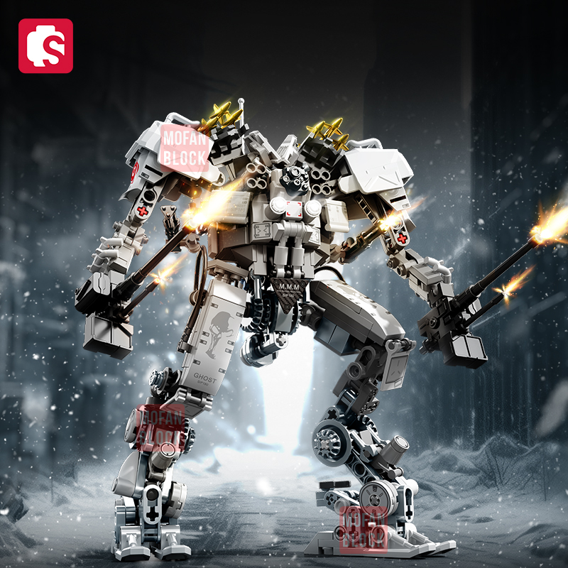 SEMBO BLOCK The Wandering Eart - Model Kit Wukong ulasan dan harga