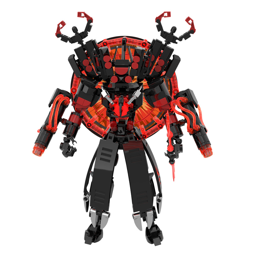 658pcs/set Updated Skibidi Toi - Model Kit Wukong ulasan dan harga