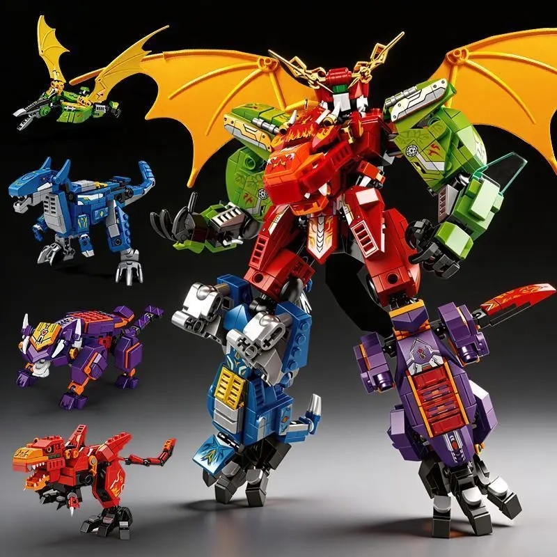 Combined Dinosaur Mecha Robot  - Model Kit Wukong ulasan dan harga