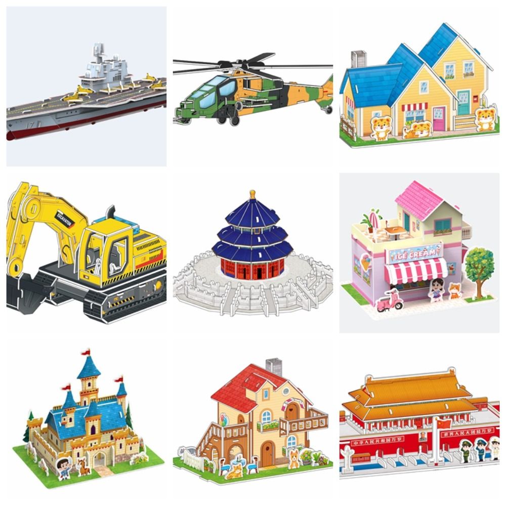 DIY Assembled Building Model P - Model Kit Eva ulasan dan harga
